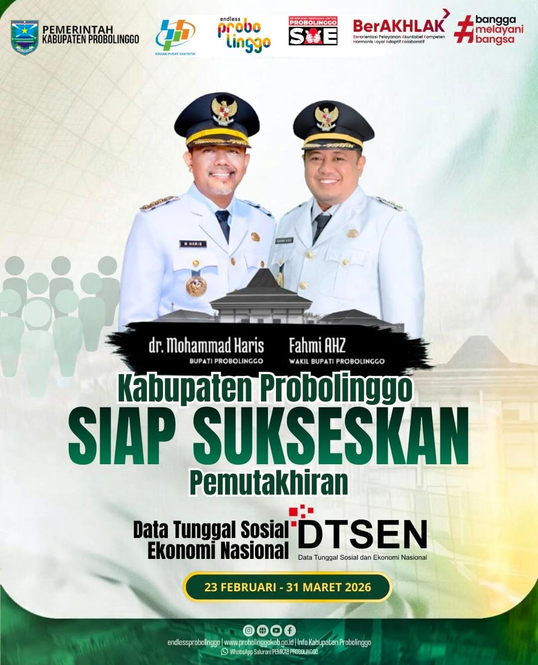 Pemutakhiran Data Tunggal Sosial Ekonomi Nasional (DTSEN)